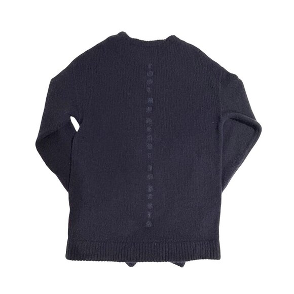RtA 100% Cashmere Knit Sweater in Navy - Picture 2 of 8